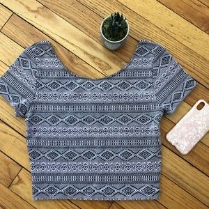 H&M Light Pink Crop Top